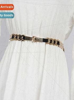 Stchy waist seal female summer outside thin belt dresses sub