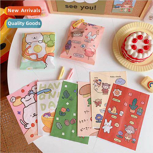Korean  simple ins paper organizer cartoon cute clouds bear