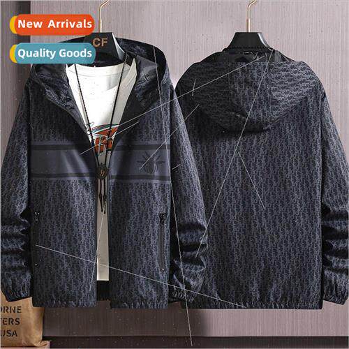 Boys jacket spring 2021 fall student jacket men loose tide h