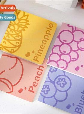 Cute square handbook notebook sub retro student diary simple