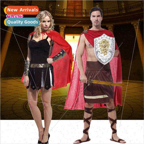 Halloween Masquerade Costumes Adult Ancient Roman Samurai Me