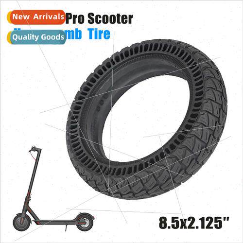 Electric scooter accessories 8.5x2.125 inch honeycomb solid