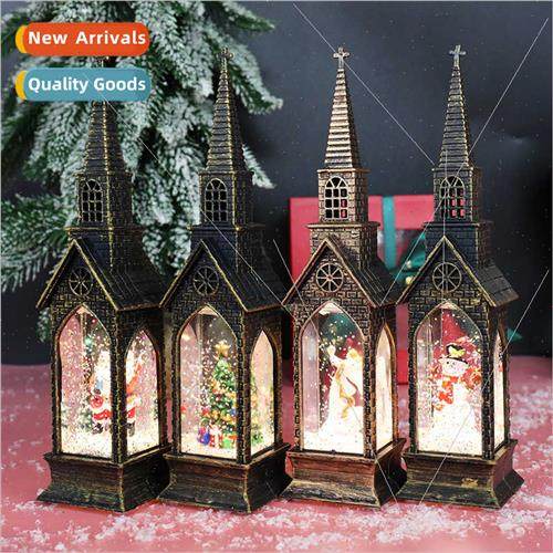 New Christmas decoration elderly snowman LED wind lamp Chris