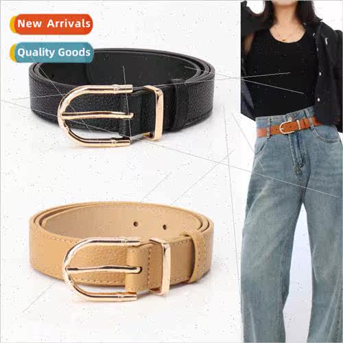 Women Belt Bamboo Buckle Hundred Fashion Ladies Belt Melad W