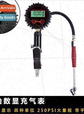 Truck Tire Digal Inflator Gauge Double Head Lever Inflator G