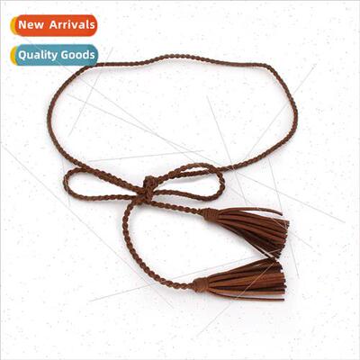 Belt Clothing  Hundred Skirt Preparation Knot Korean Velvet