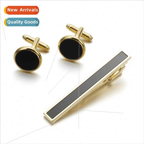 Boutique Inlaid Cufflinks Fashion Business Su Clip Copper Go