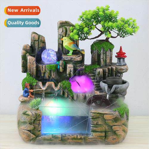Wigwam Feng Shui Wheel Craft Flow Glass Fish Pond Fish Tank