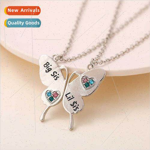Necklace female gentle fairy ins collarbone chain splicing b