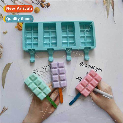 4-pack checkered ice cream 485 ice cream silicone mold desse
