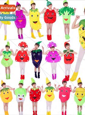 June 1 Children Day Frus Vegetables Permance Costume Sun Rai
