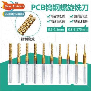 PCB Tungsten coated circu board cutter steel milling