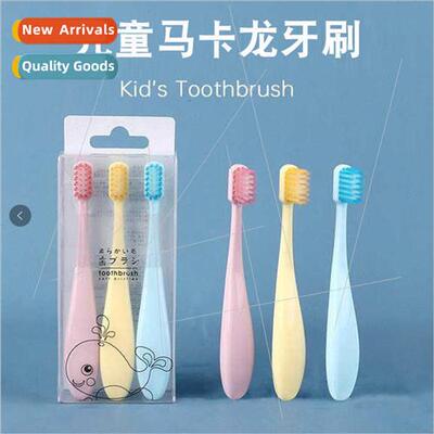 Macaroon Children Soft Bristle Toothbrush 3pcs Soft Bristle