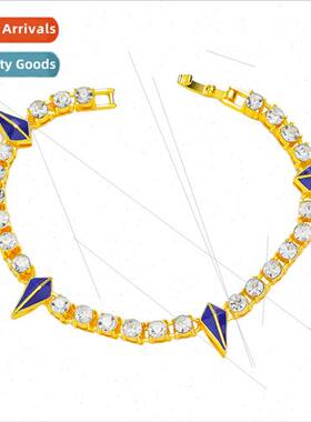 Europe Hip Hop Oil Drop Black Panther Bracelet bracelet brac