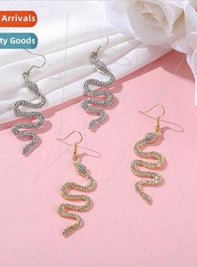 New Europe Uned States wind alternative set snake earrings t