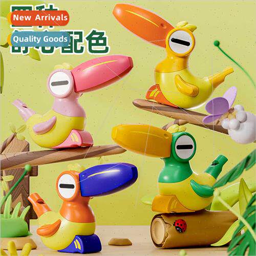 Big Mouth Bird Whistle Kids Toys Waterfowl Whistle Can Add W
