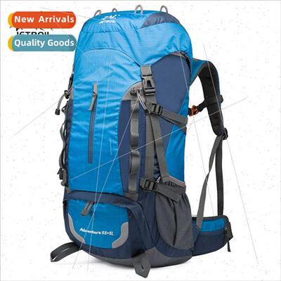 60L large capacy hiking bag hiking camping long distance tra