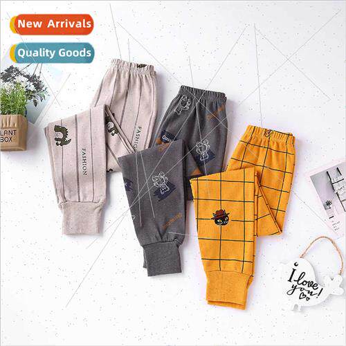 Children fall pants fall winter men girls singlepcs warm cot