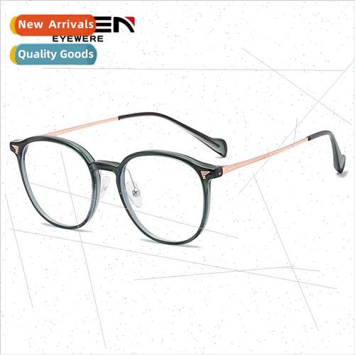 2023 TR eyeglasses round frame anti-blue light fine frame Ko