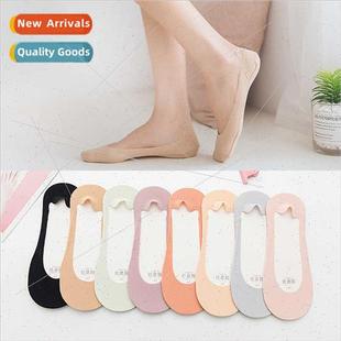 boat shallo ice thin women socks cut any silk summer Spring