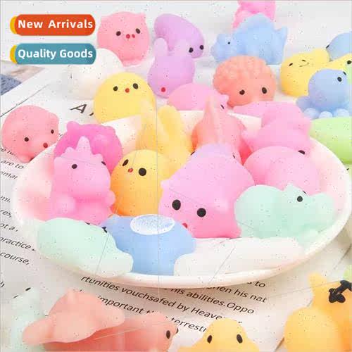 Cute cute pet animal soft rubber pinch pinch music decompres
