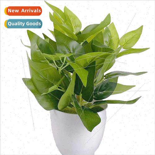 Fake plants greenery indoor outdoor decorative plastic pots