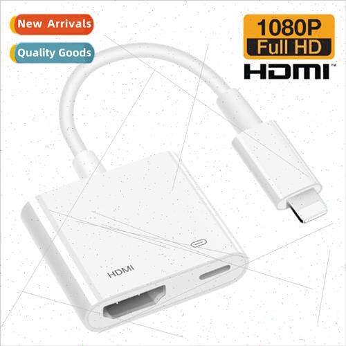 适用 Apple Lightning to HDMI HD Adapter Cable Cell Phone to