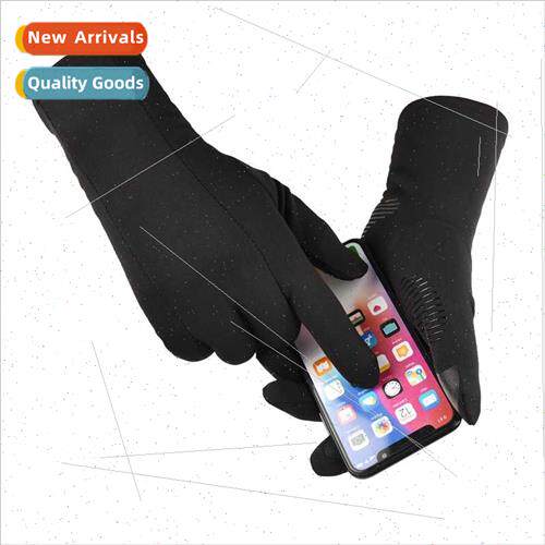 Autumn winter extended thickened touch screen outdoor cyclin