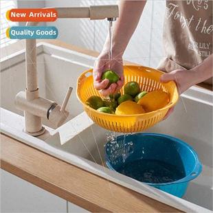 basket draining Garden thickened multif Double kchen plastic