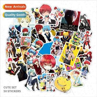 classroom assassination Japanese manga sticke graffi pack