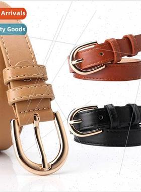 women belt belt Korea simple pin buckle decorative belt hund