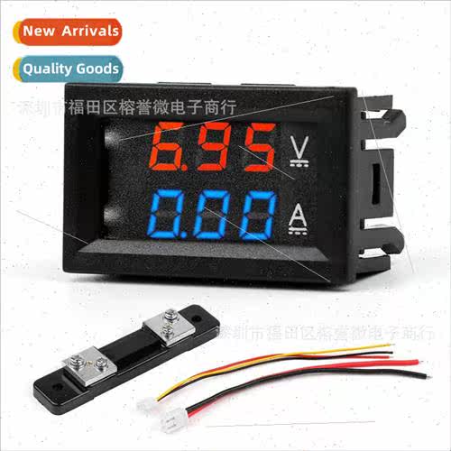 DC0-100V 10A 50A 100A LED DC Dual Display Voltage Current Me