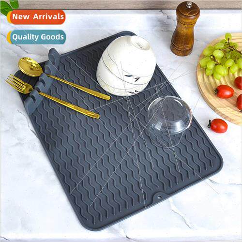 New wh shelves kchen silicone draining mat chopping board kc