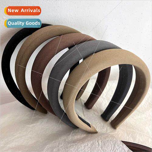 Autumn winter retro HK high  top hair band hair accessories
