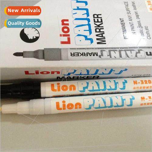 Alcohol-resistant matte black paint pen Alcohol wipe-off mat