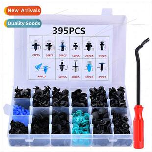 395PCS Boxed Clip Automotive Universal Retainer Rivet Bumper