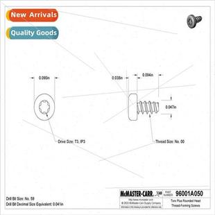 flat 96001A0 pan screws tapping tail groove plum head 304