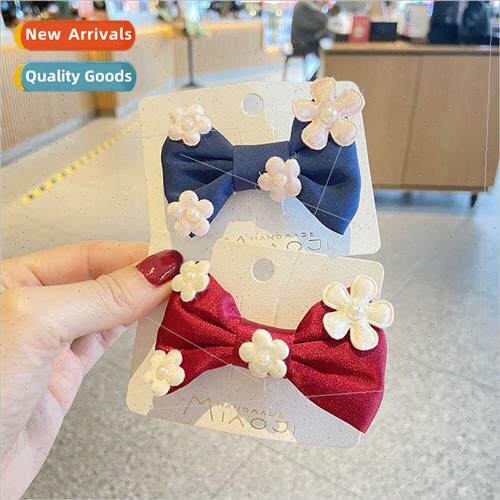 Children hair clips bow headdress hair clips cute princess l
