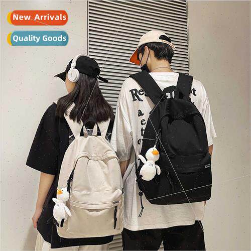 Shoulder Bag Men mple Large Capacy Pure Color Backpack Casua