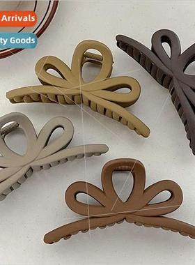 Korea grasp clip shark clip large 13cm back head plate hair