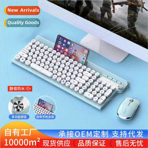 Wolf Trail LT500 Wireless Keyboard Mouse Set Rechargeable Mu