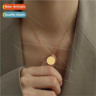 cky Joyful Tanium Necklace Fortune ngle