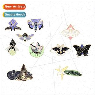 the Dark Fine Glow Butterfly Brooch Alloy Jewelry Animal