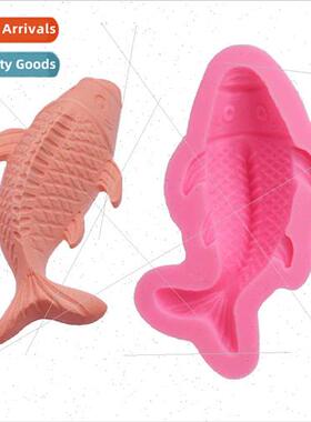 DIY Baking Large Carp Jelly Mousse Cake Mould Chocolate Fond