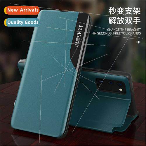 适用OPPOFindX5pro Flip Leather Case A54 Phone Case Side Wind