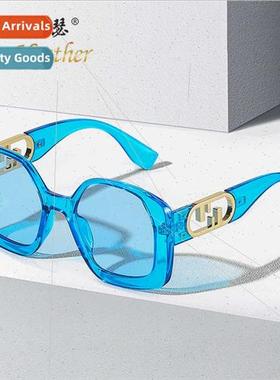 New square frame 3915 Europe nd set shooting sunglasses Hund