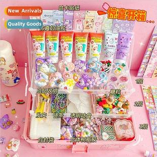 card DIY material Cream transparent goo package cli glue