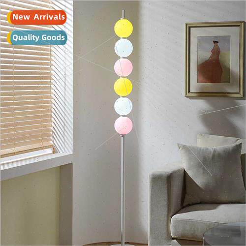 Rainbow candy floor lamp simple warm romantic string small t