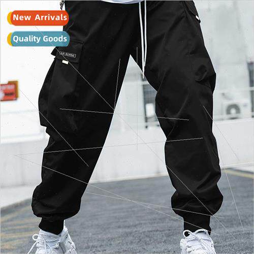 Large size work pants 2023 spring Japanese tide men casual p