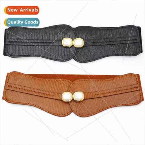 Pearl Decoration Belt Women Decoration Belt Elastic Elastic
